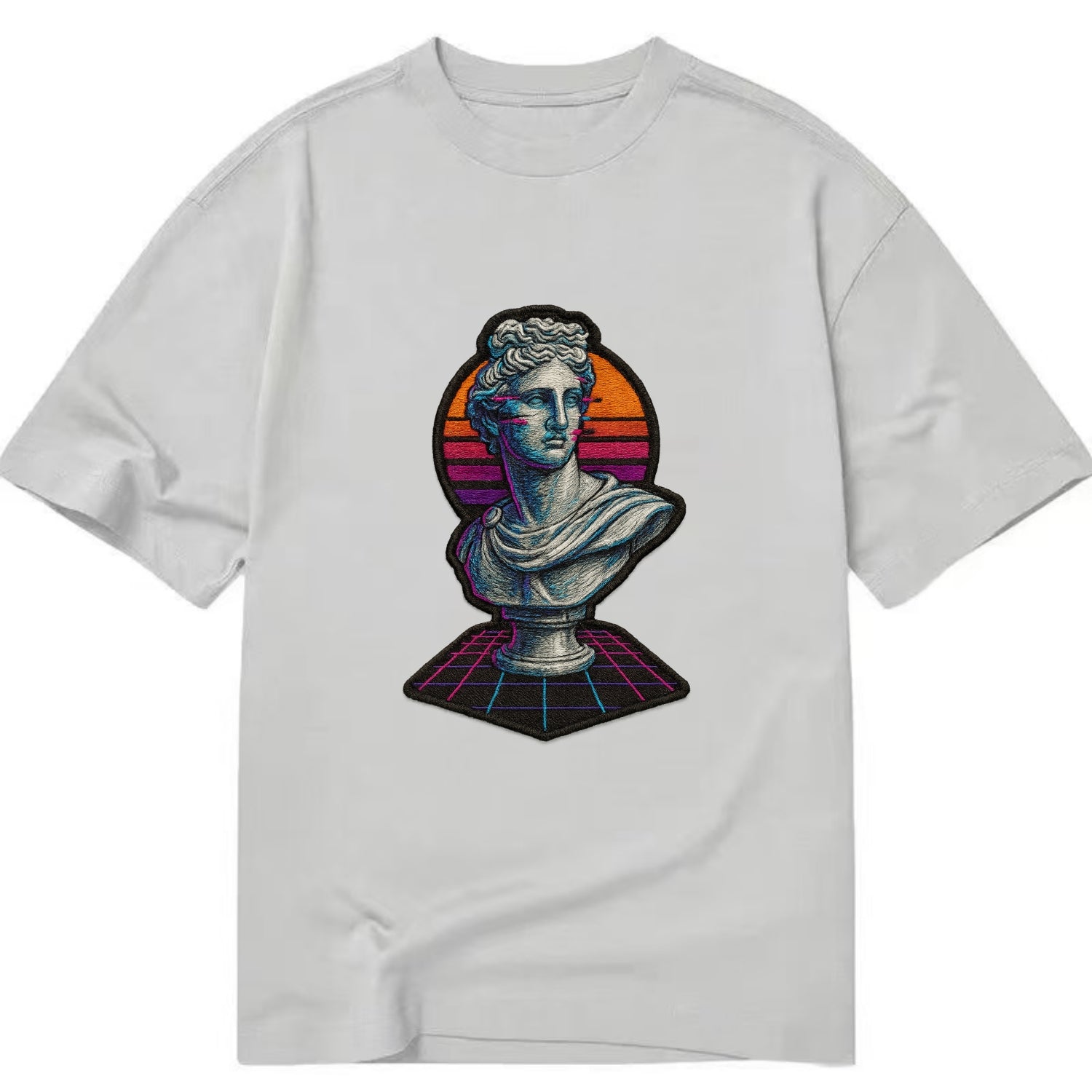Greek Statue - Classic T-shirt - Grey