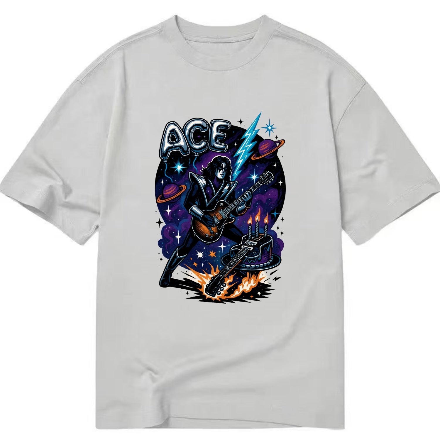 Ace Birthday Celebration - Classic T-shirt - Grey