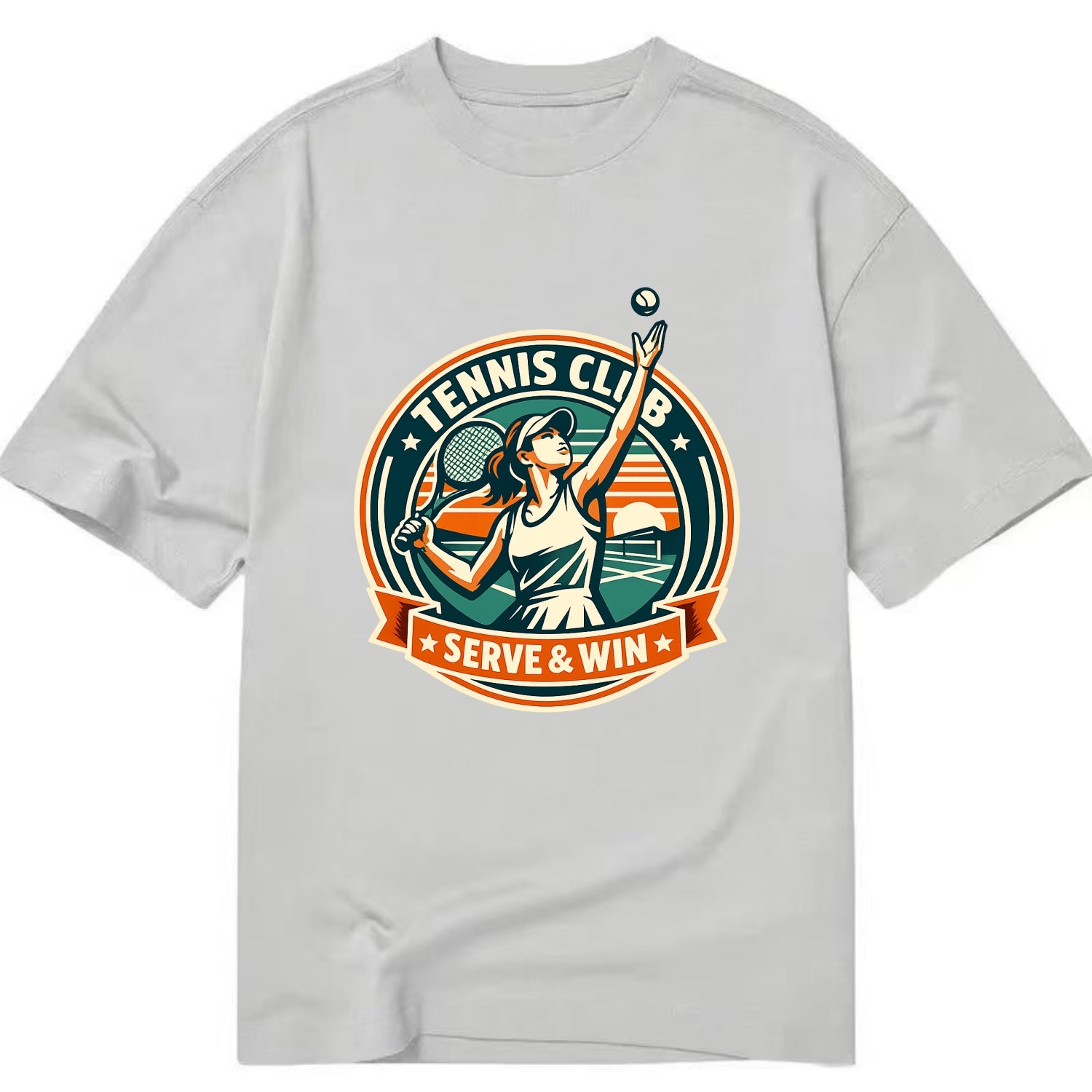 Ace of the Court - Classic T-shirt - Grey