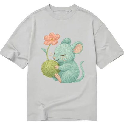 Mint Mouse - Classic T-shirt - Grey