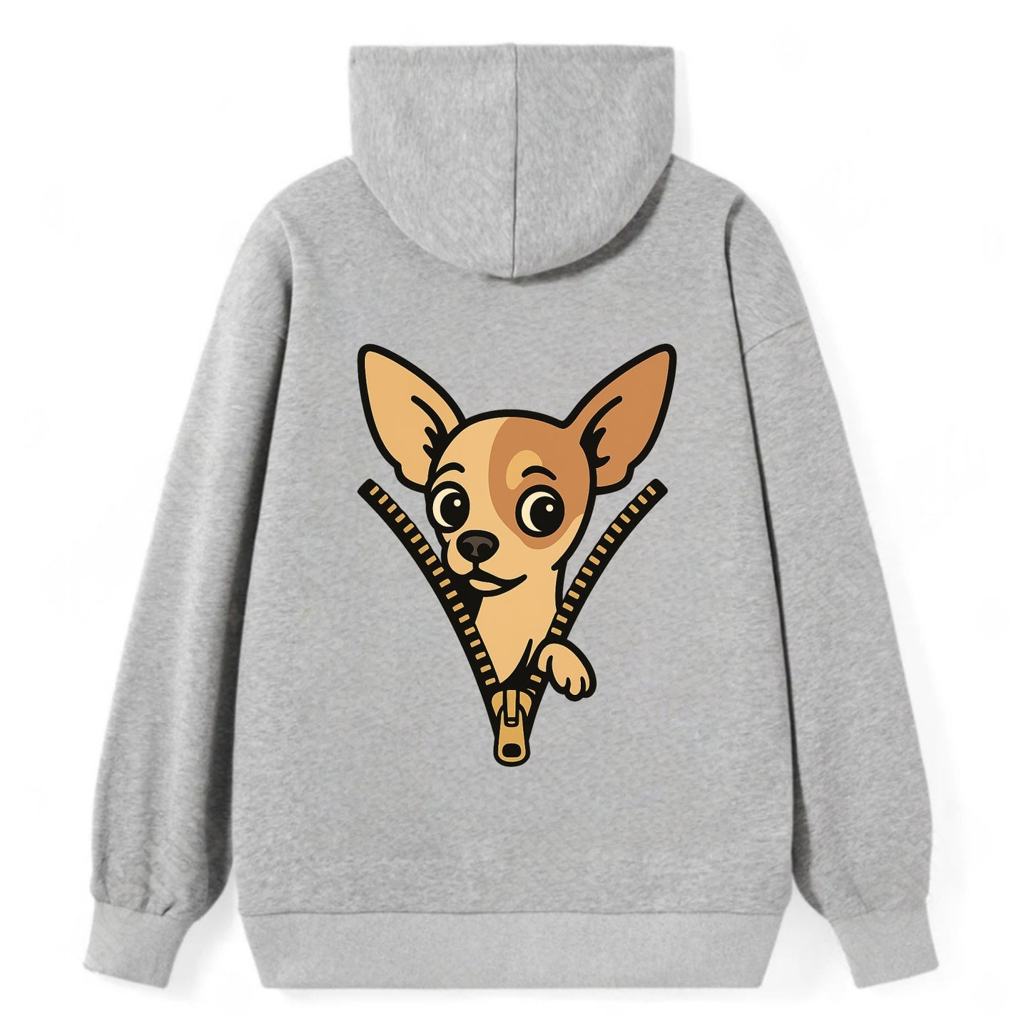 Chihuahua - Classic Pullover Hoodie - Grey