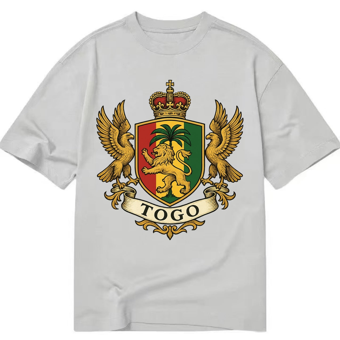 Togo Heritage Badge  - Classic T-shirt - Grey