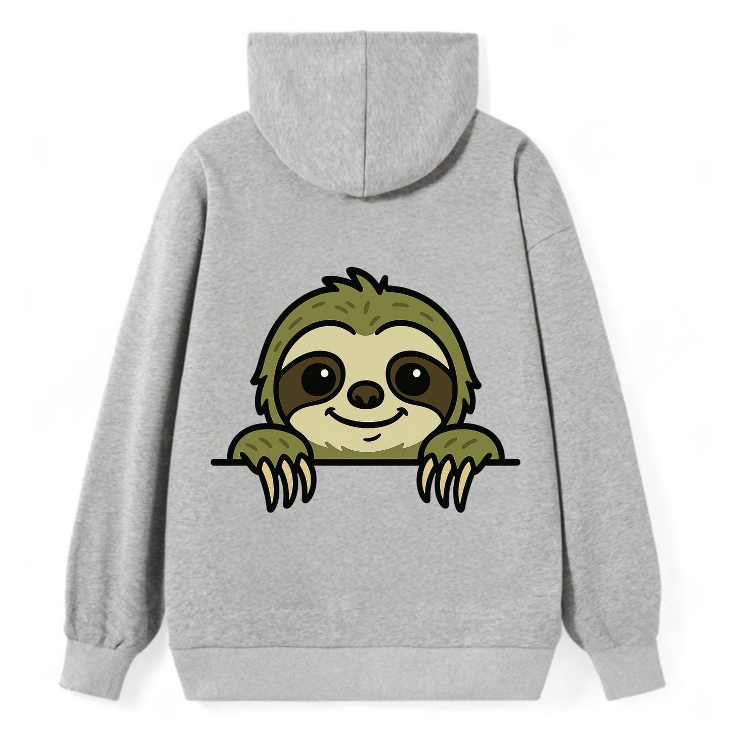 Sloth  - Classic Pullover Hoodie - Grey