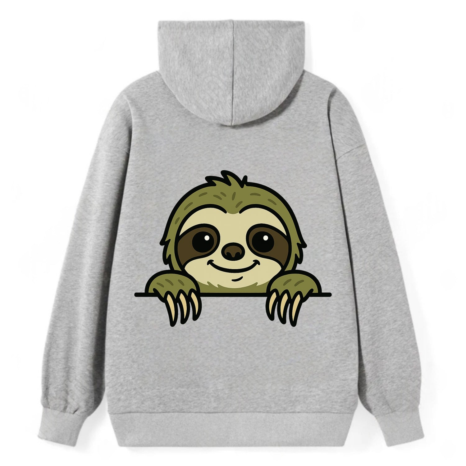 Sloth  - Classic Pullover Hoodie - Grey