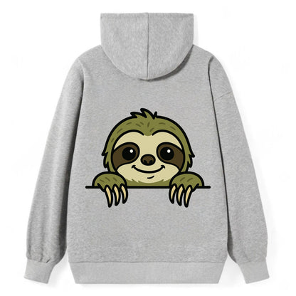 Sloth  - Classic Pullover Hoodie - Grey