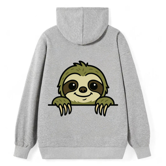 Sloth  - Classic Pullover Hoodie - Grey