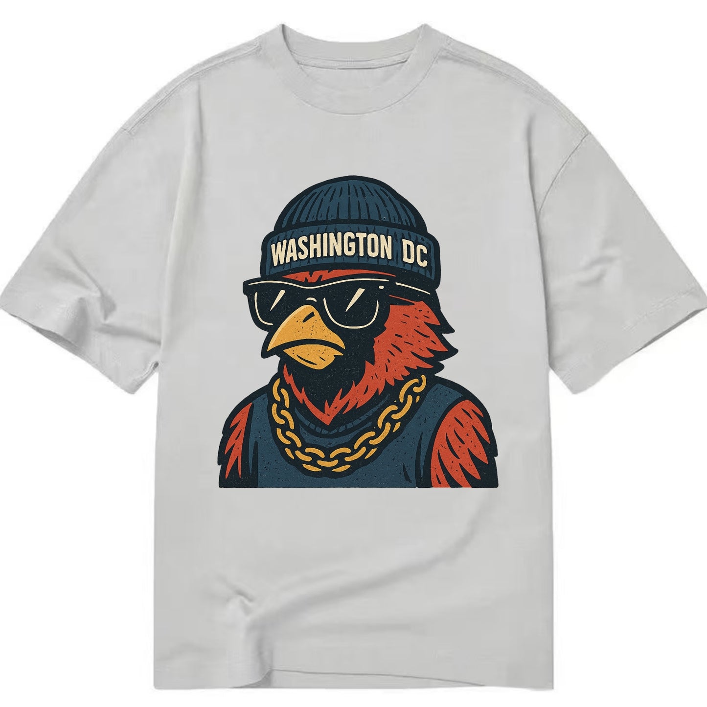 "cardinal" "washington Dc" "dc" "navy" "us East" - Classic T-shirt - Grey