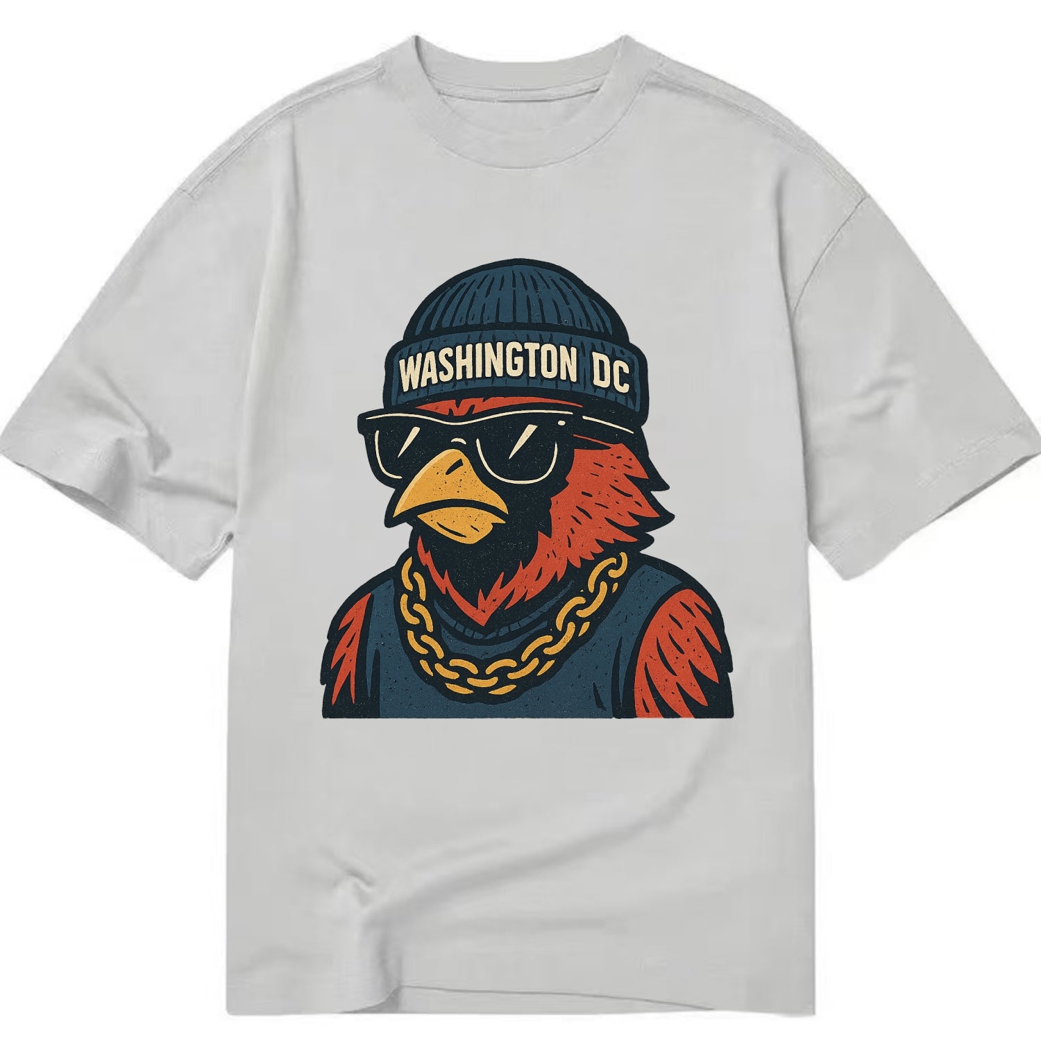 "cardinal" "washington Dc" "dc" "navy" "us East" - Classic T-shirt - Grey