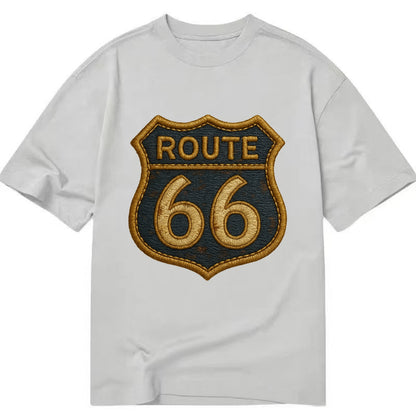 Route 66  - Classic T-shirt - Grey