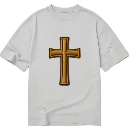 Latin Cross - Classic T-shirt - Grey