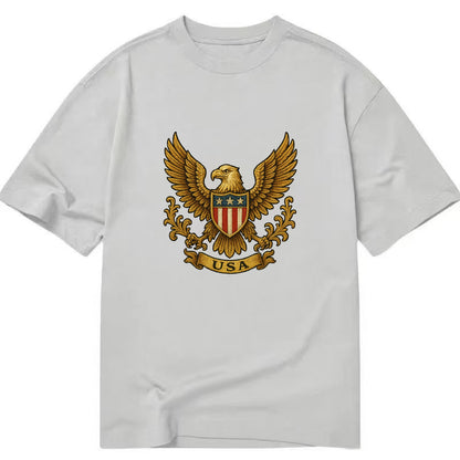 Usa Heritage Eagle 3 - Classic T-shirt - Grey