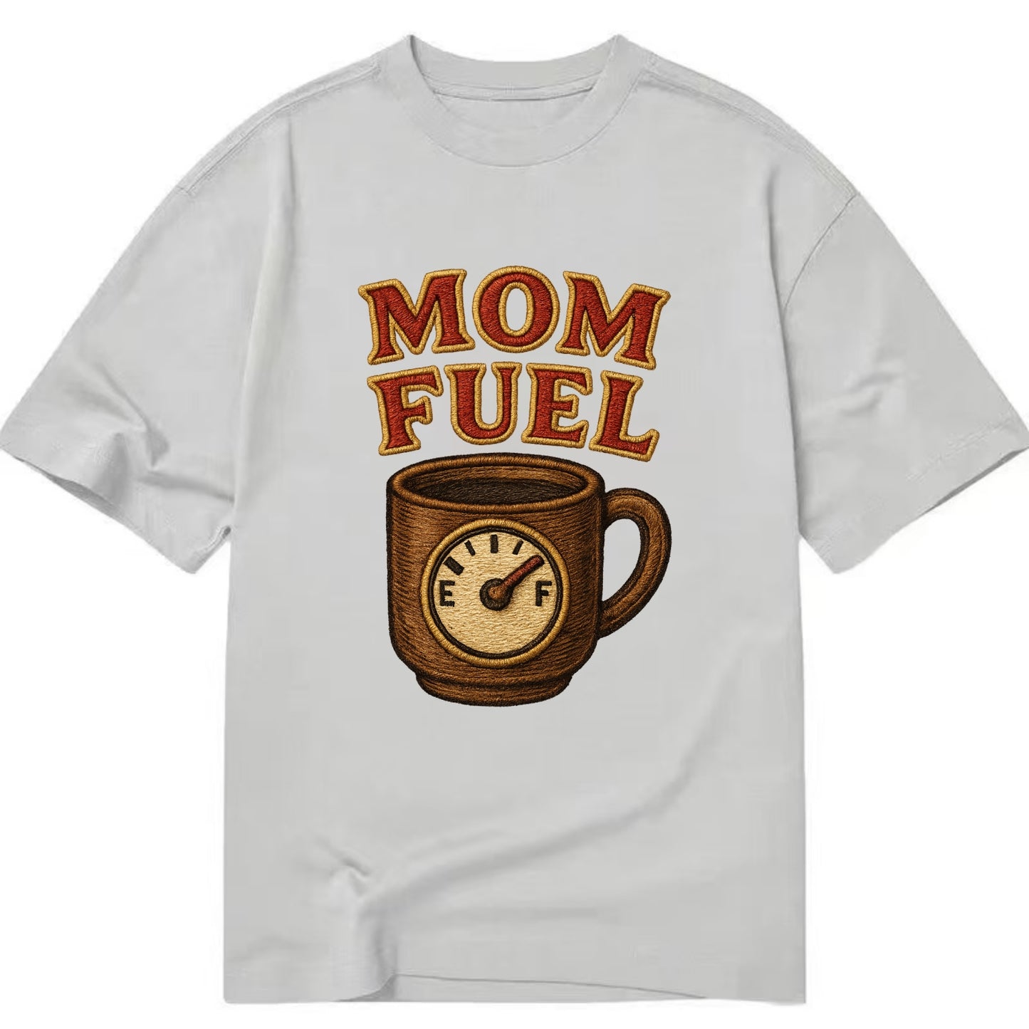 Mom Fuel  - Classic T-shirt - Grey