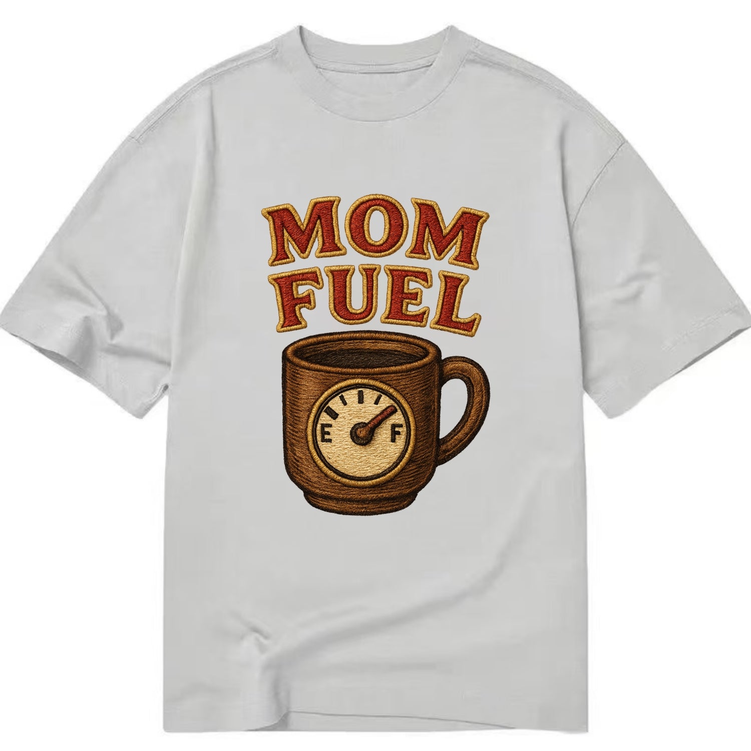 Mom Fuel  - Classic T-shirt - Grey