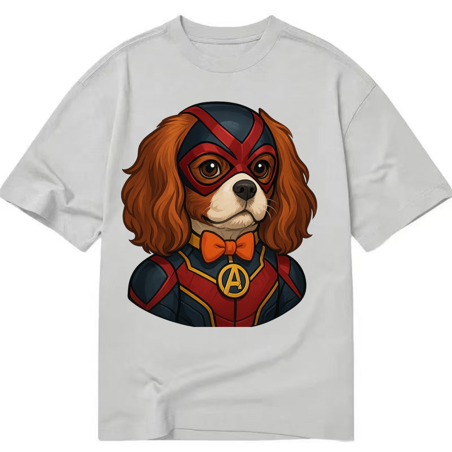 Cavalier King Charles Friendly Hero  - C Classic T-shirt - Grey