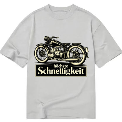 German Speed Motorcycle - Classic T-shirt - Grey