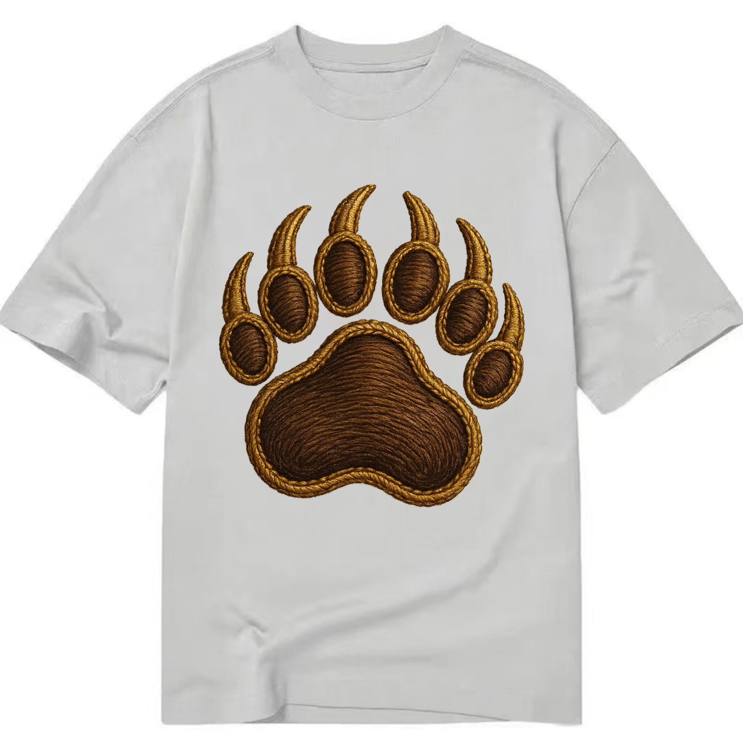 Bear Paw  - Classic T-shirt - Grey