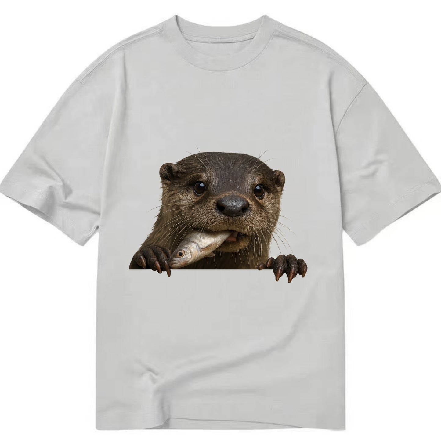 River Otter  - Classic T-shirt - Grey