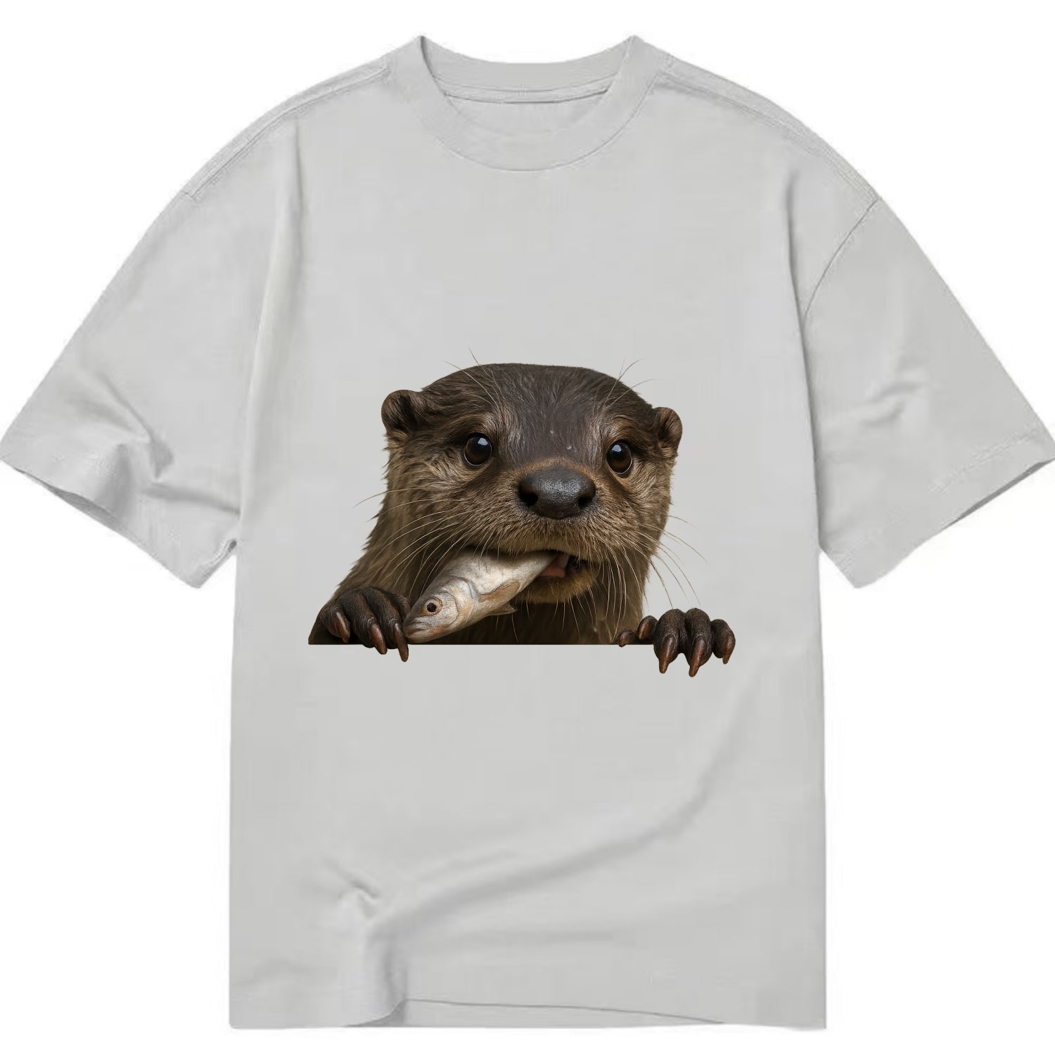 River Otter  - Classic T-shirt - Grey