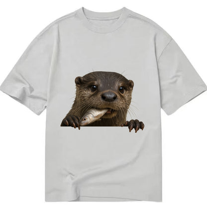 River Otter  - Classic T-shirt - Grey