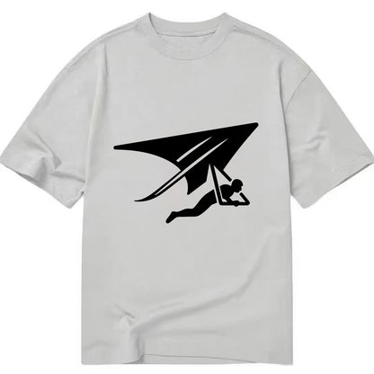 Hang glider soaring - Classic T-shirt - Grey