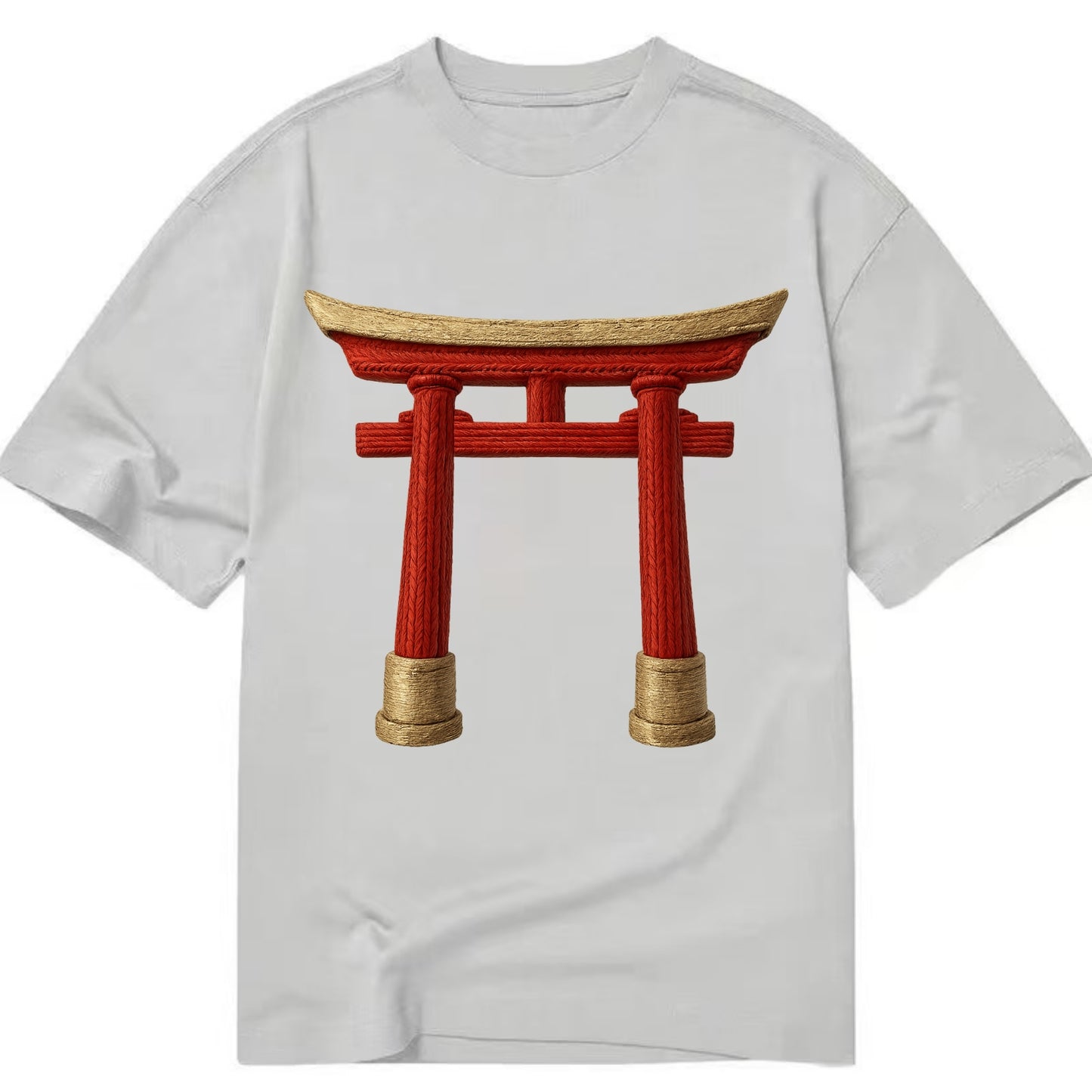Japanese Torii Gate  - Classic T-shirt - Grey