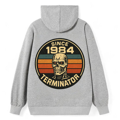 Terminator - Classic Pullover Hoodie - Grey