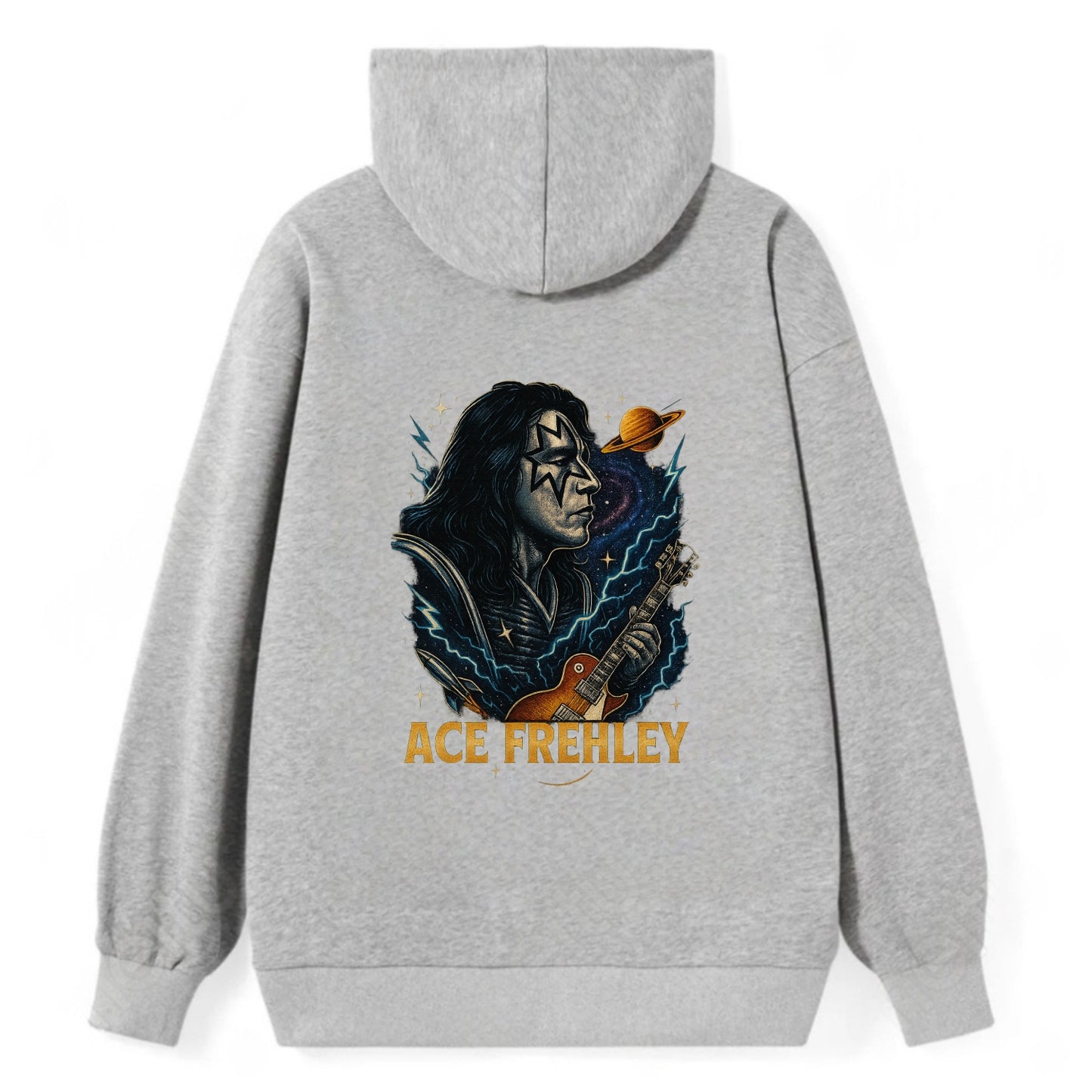 Icon Portrait - Classic Pullover Hoodie - Grey