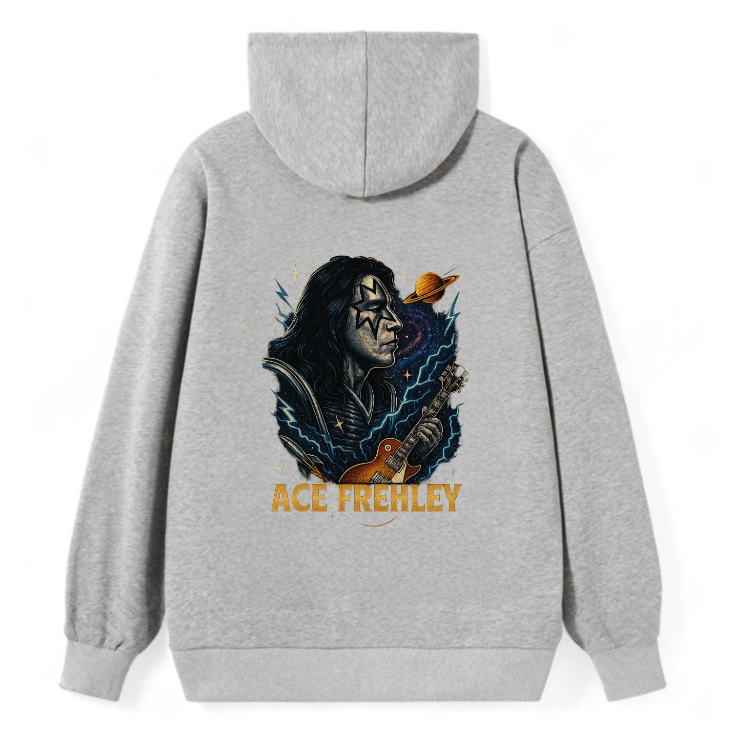 Icon Portrait - Classic Pullover Hoodie - Grey