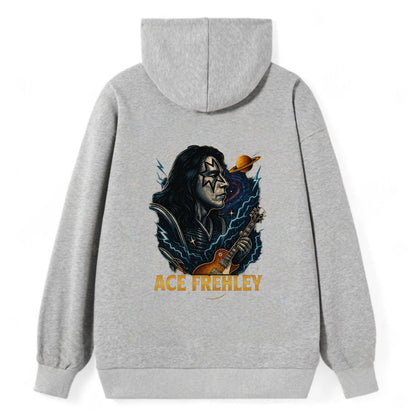 Icon Portrait - Classic Pullover Hoodie - Grey