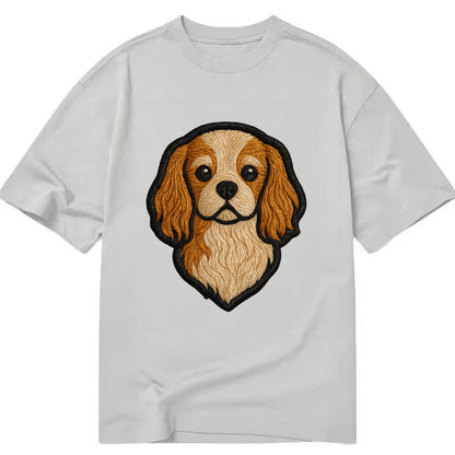 Cavalier King Charles Spaniel - Modern g - Classic T-shirt - Grey