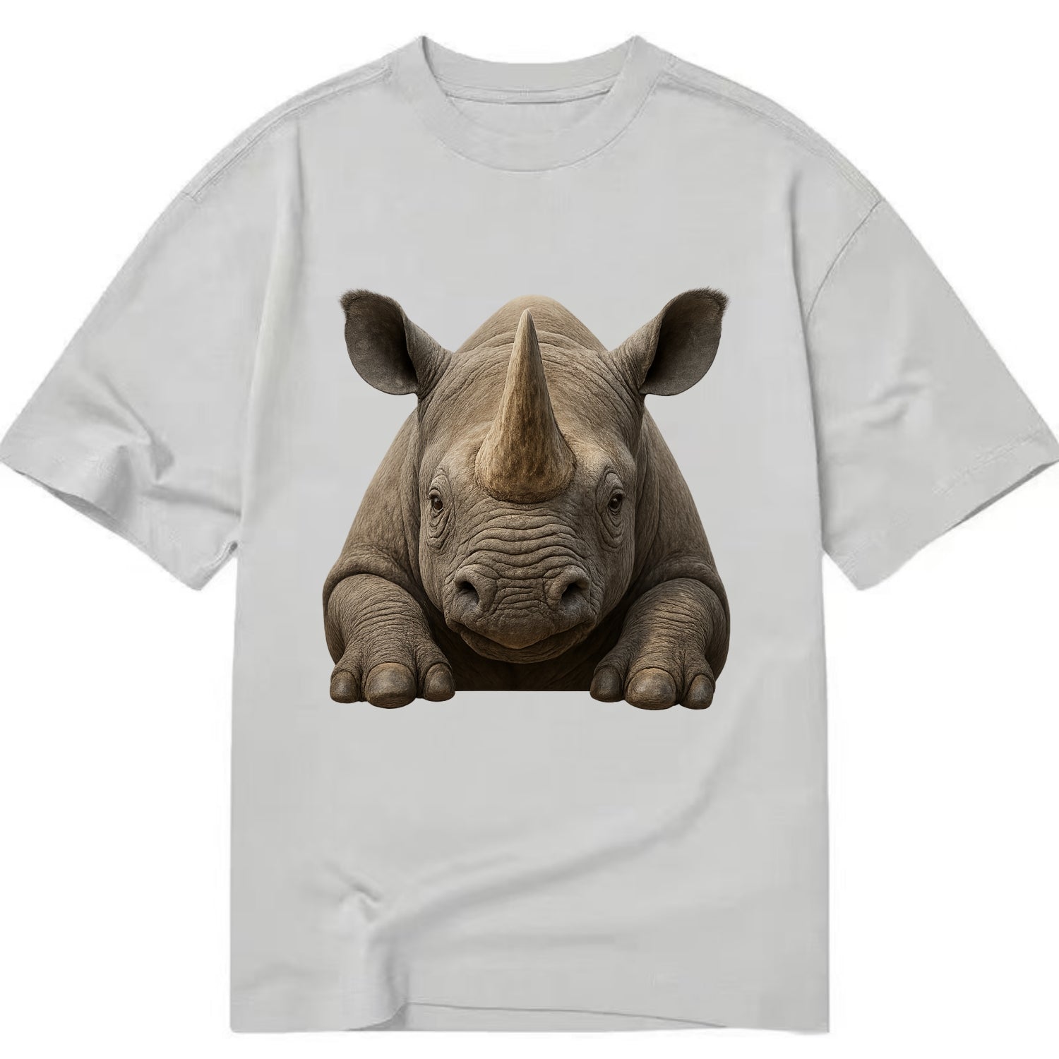Rhinoceros  - Classic T-shirt - Grey