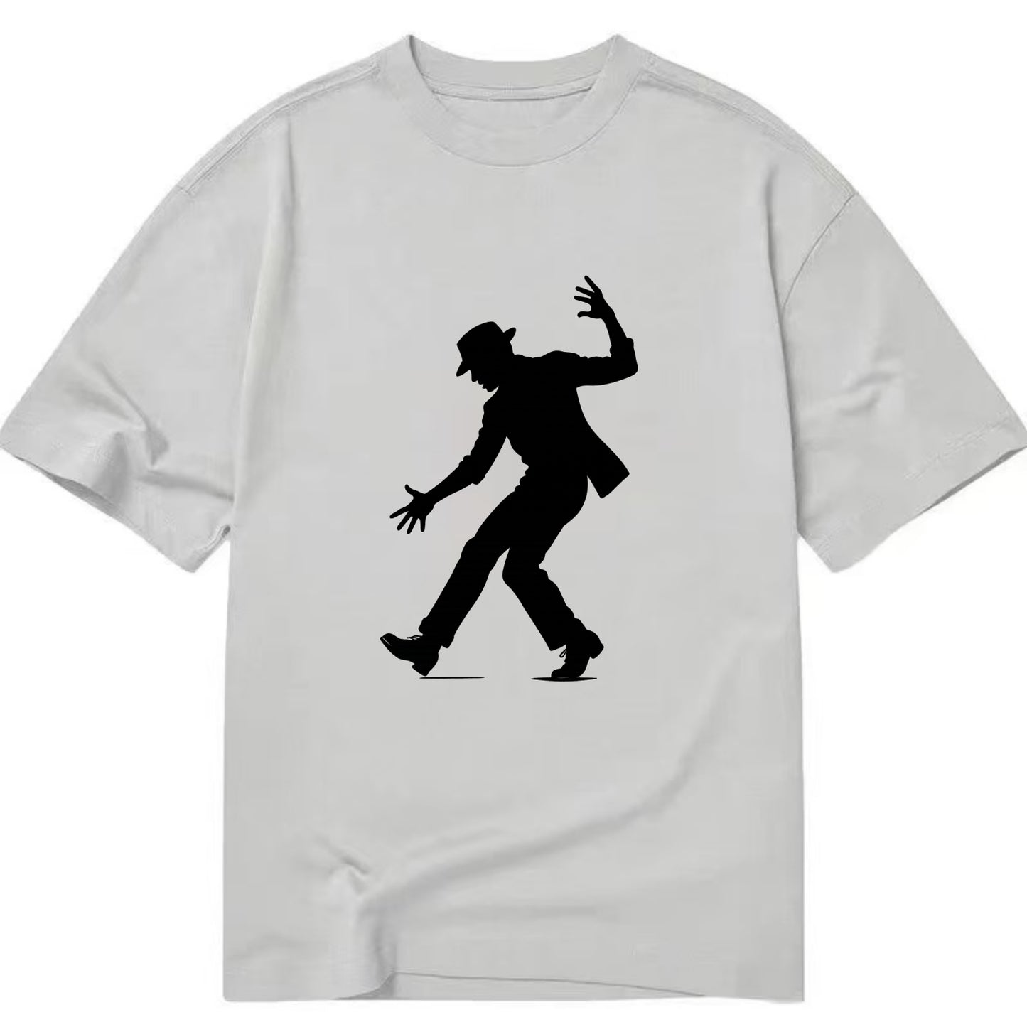 Tap dancer dramatic step - Classic T-shirt - Grey