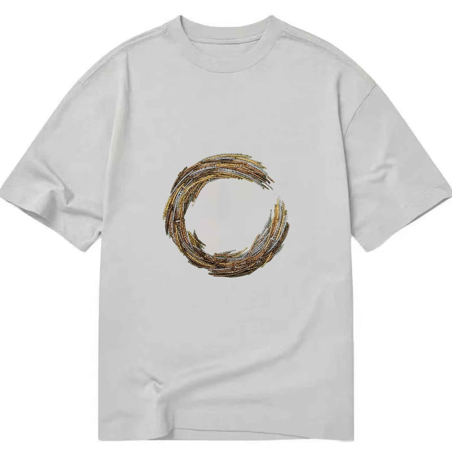 Enso Circle - Classic T-shirt - Grey