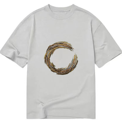 Enso Circle - Classic T-shirt - Grey