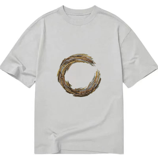 Enso Circle - Classic T-shirt - Grey