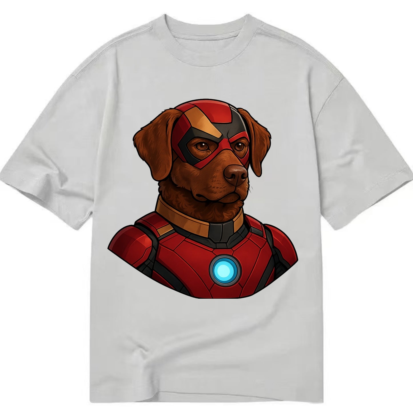 Chesapeake Bay Retriever Loyal Hero  - C Classic T-shirt - Grey