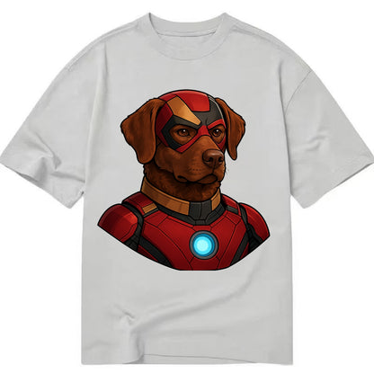 Chesapeake Bay Retriever Loyal Hero  - C Classic T-shirt - Grey