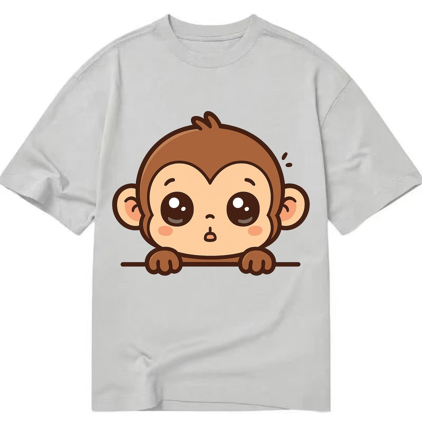 Baby Monkey  - Classic T-shirt - Grey