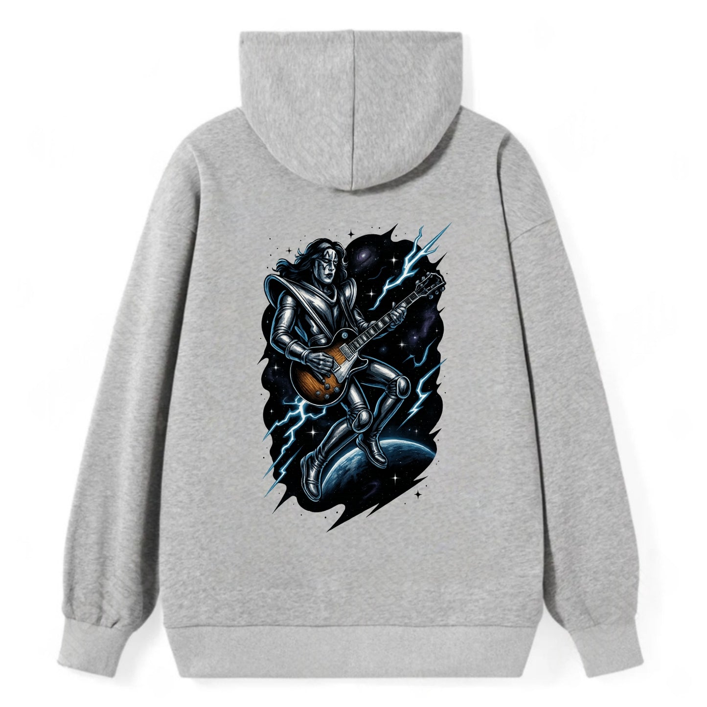 Ace in Zero Gravity - Classic Pullover Hoodie - Grey