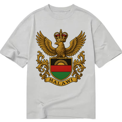Malawi Royal Logo  - Classic T-shirt - Grey
