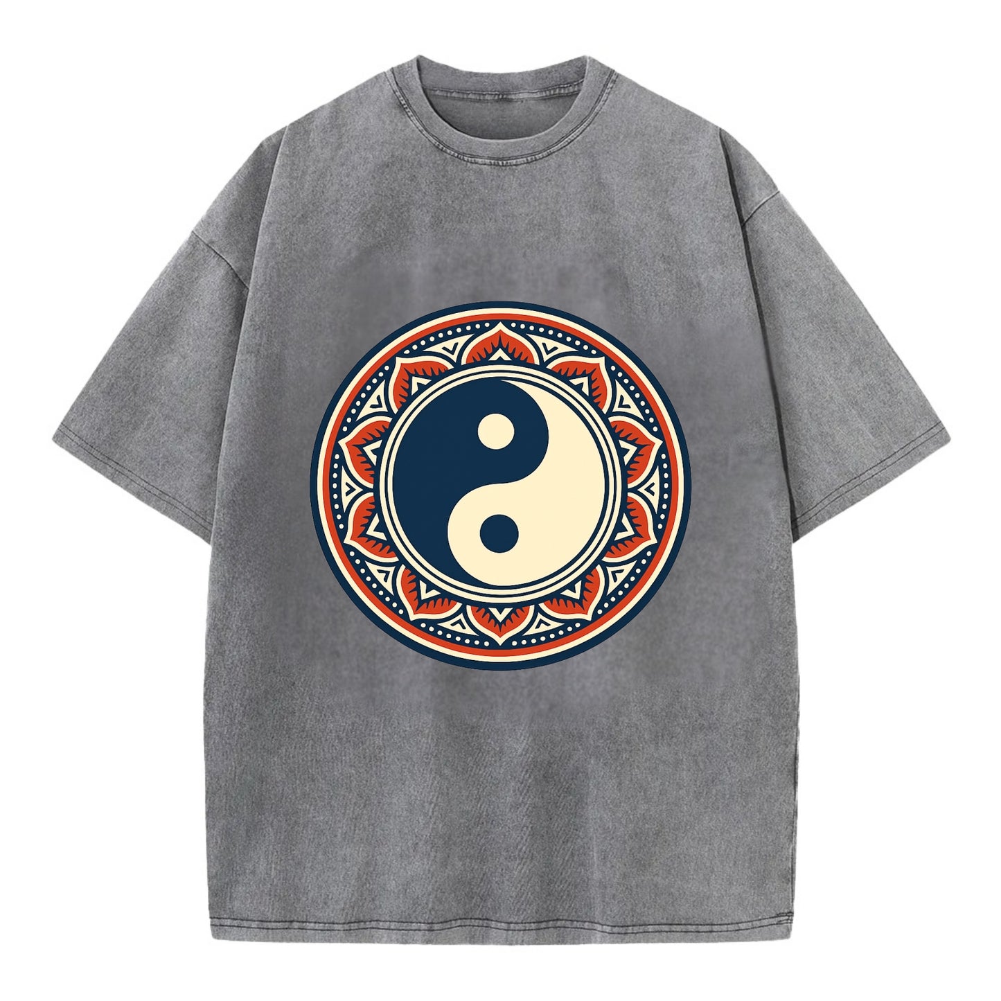 Harmony of Balance - Vintage T-shirt - Grey