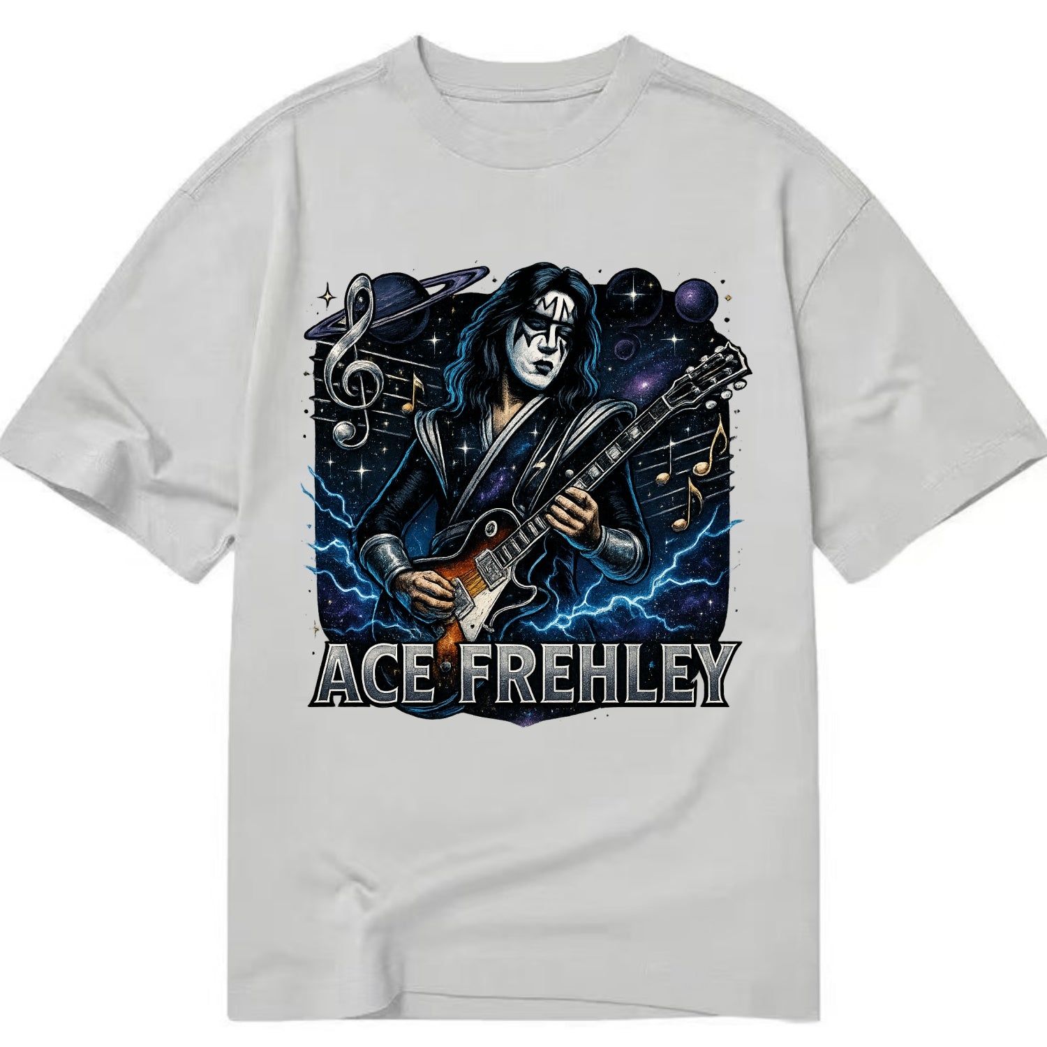 Ace Musical Cosmos - Classic T-shirt - Grey