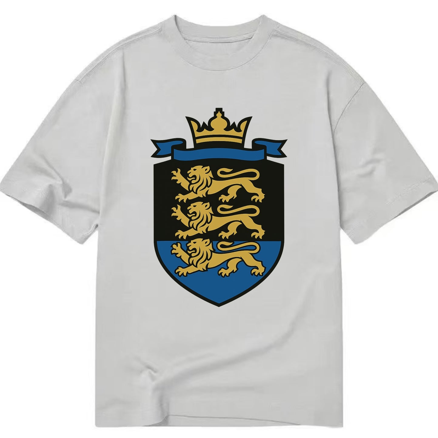 Estonia Royal Logo  - Classic T-shirt - Grey
