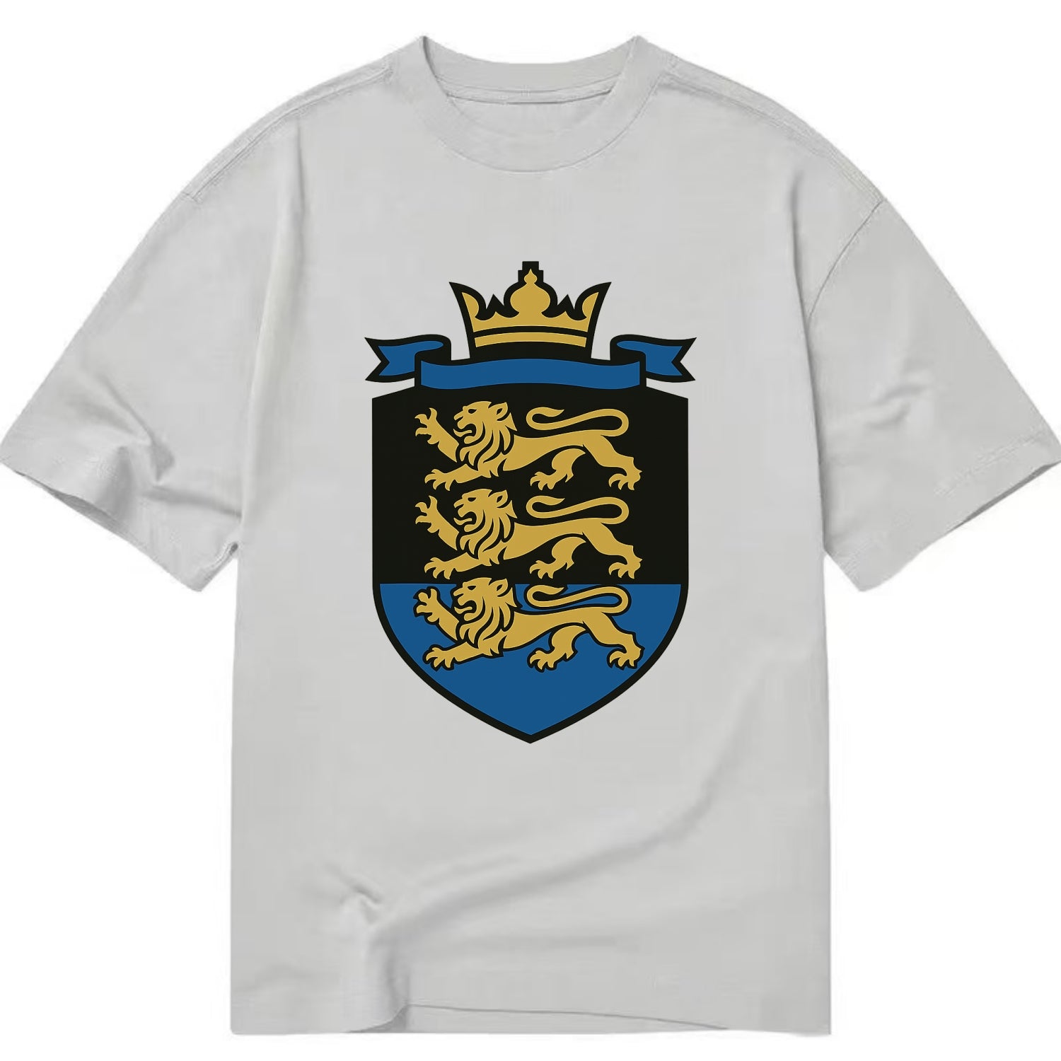 Estonia Royal Logo  - Classic T-shirt - Grey