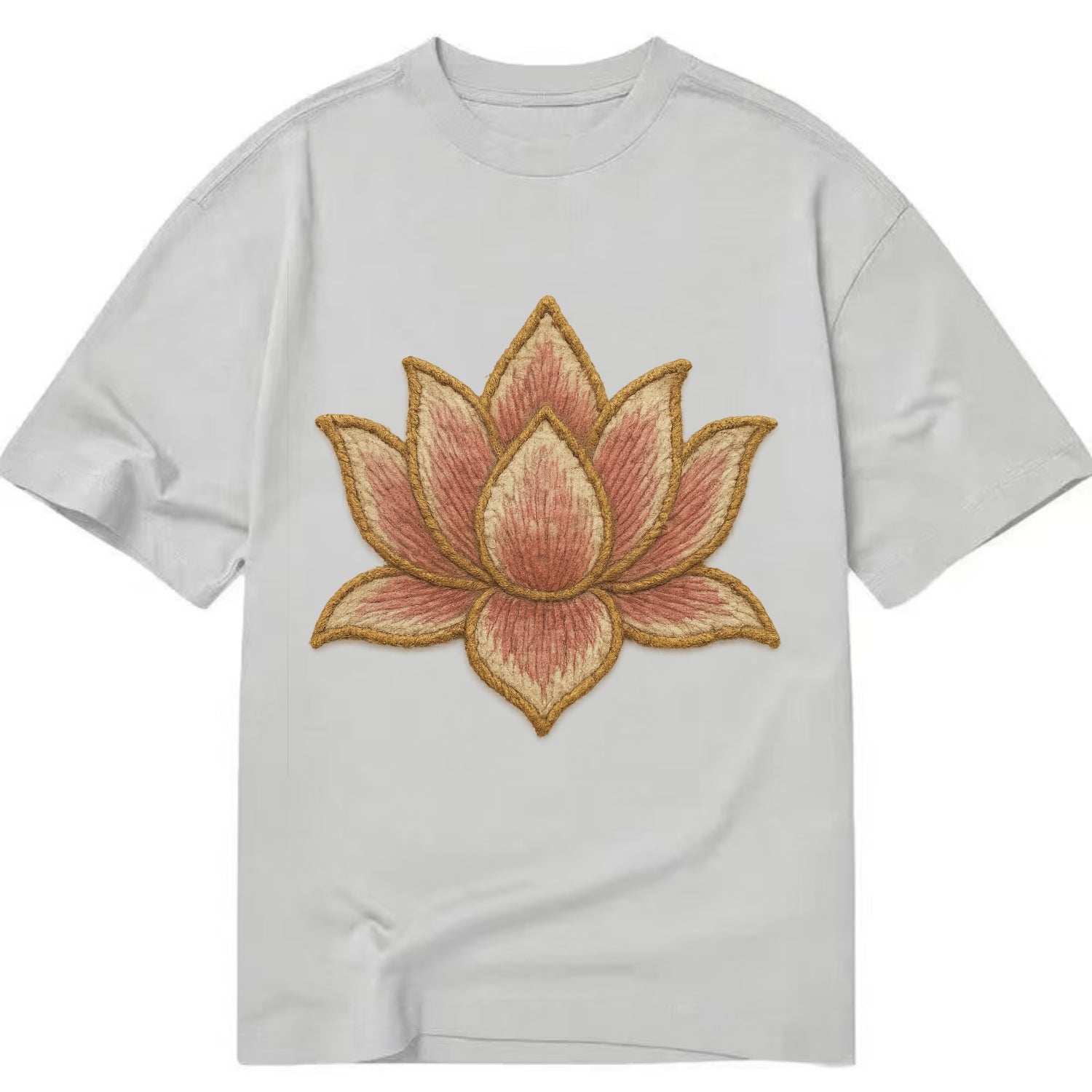 Lotus Flower - Classic T-shirt - Grey
