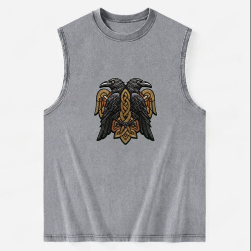 Odin's Ravens - Vintage Washed Tank
