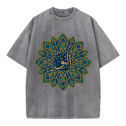 An-Nur Radiance - Vintage T-shirt - Grey