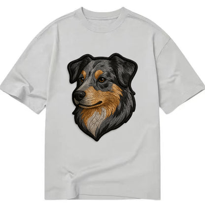 Australian Shepherd - Modern merle patte - Classic T-shirt - Grey
