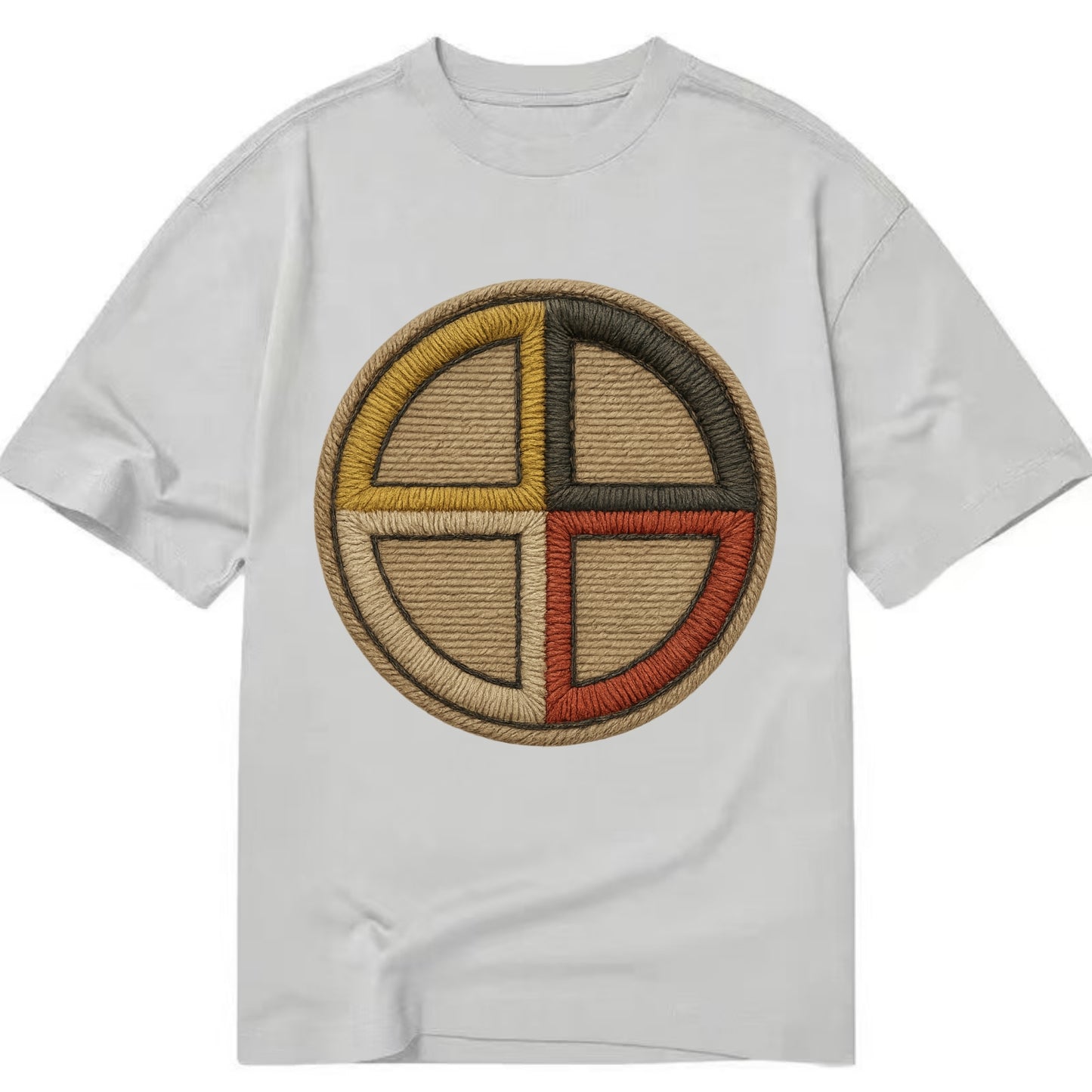 Medicine Wheel  - Classic T-shirt - Grey