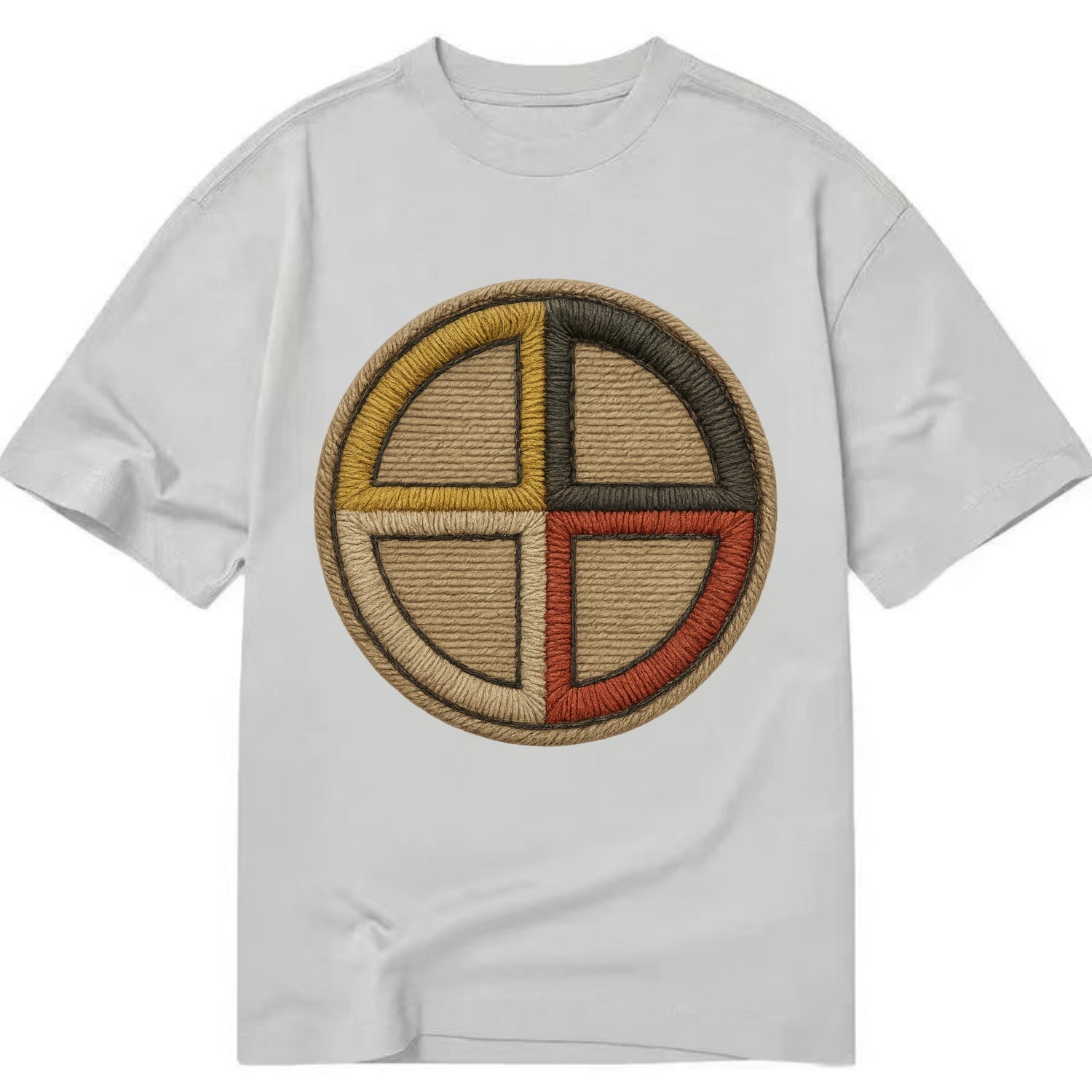 Medicine Wheel  - Classic T-shirt - Grey